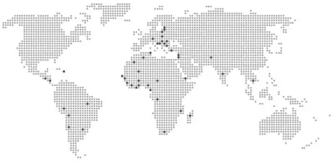 Carte du monde - Institut Belleville