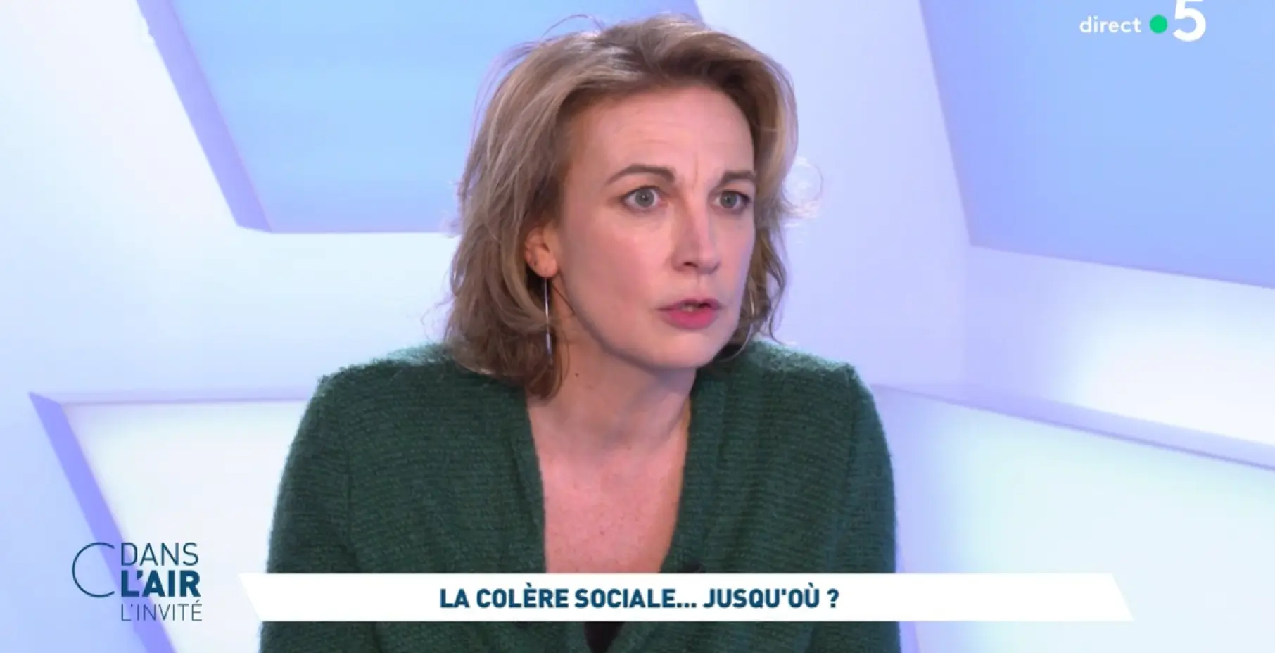 Photo de marylise léon en direct de C dans l'air