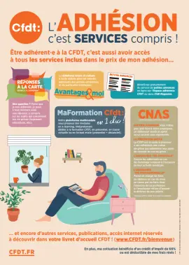 L'adhésion c'est services compris !