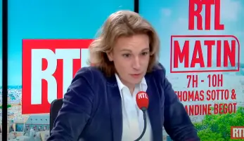 Marylise Léon en direct de RTL le 10 mars 2025