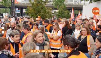 mobilisation santé sociaux avec Marylise Léon - avenant 33