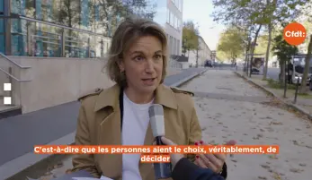 Marylise Léon - conférence travail et retraites