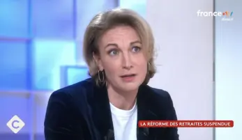 Marylise Léon dans C à vous sur France 5 le 13 novembre 2025