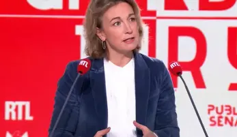 Marylise Léon sur le plateau du grand jury RTL dimanche 30 novembre