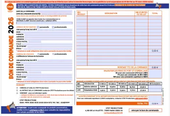 bon de commande 2026
