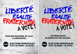 Affiches élections municipales 2026