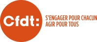 Berger dévoile le nouveau logo de la CFDT qui conserve la couleur orange