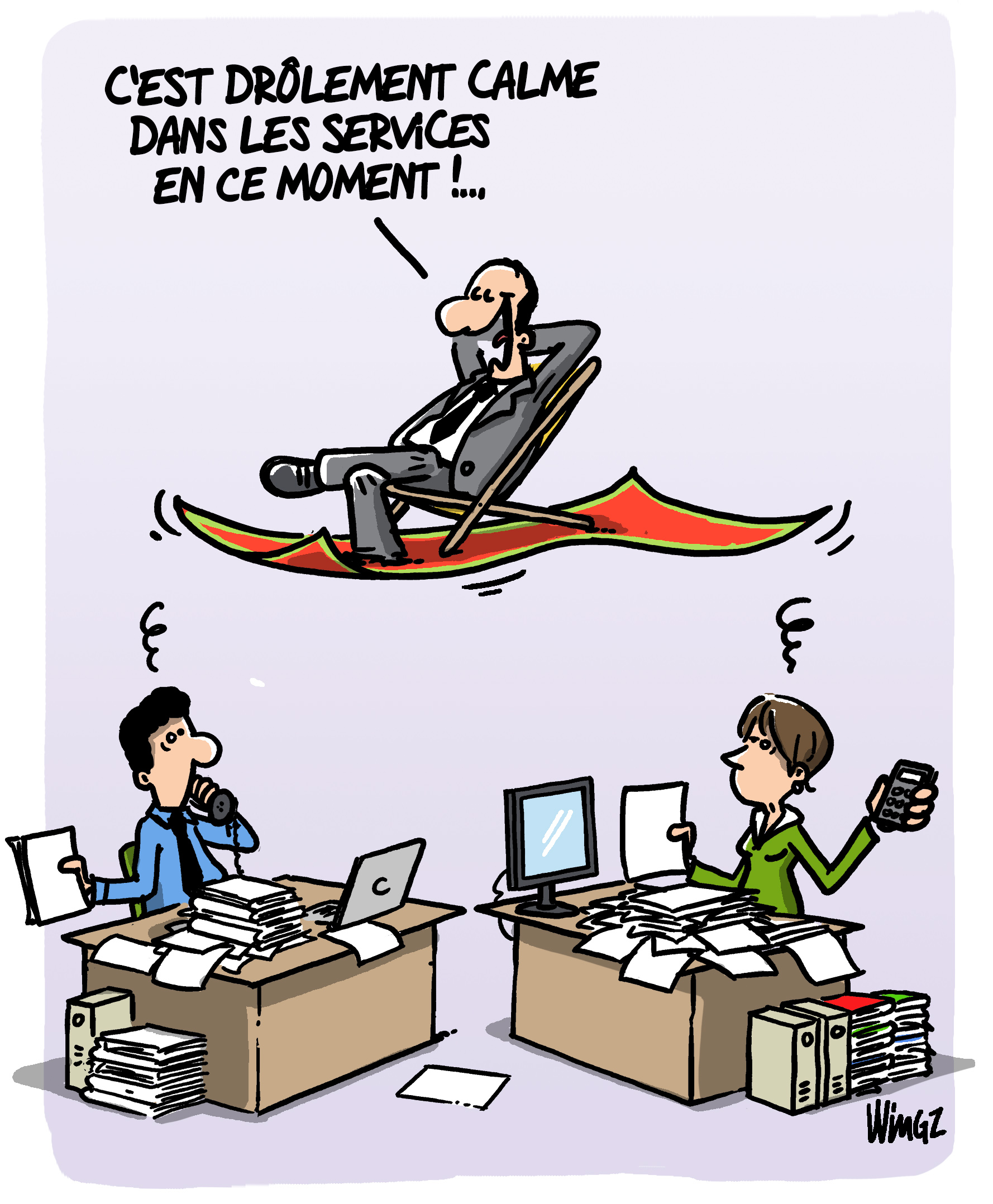 tapis volant