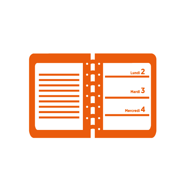 PICTO Organisation du travail-Orange