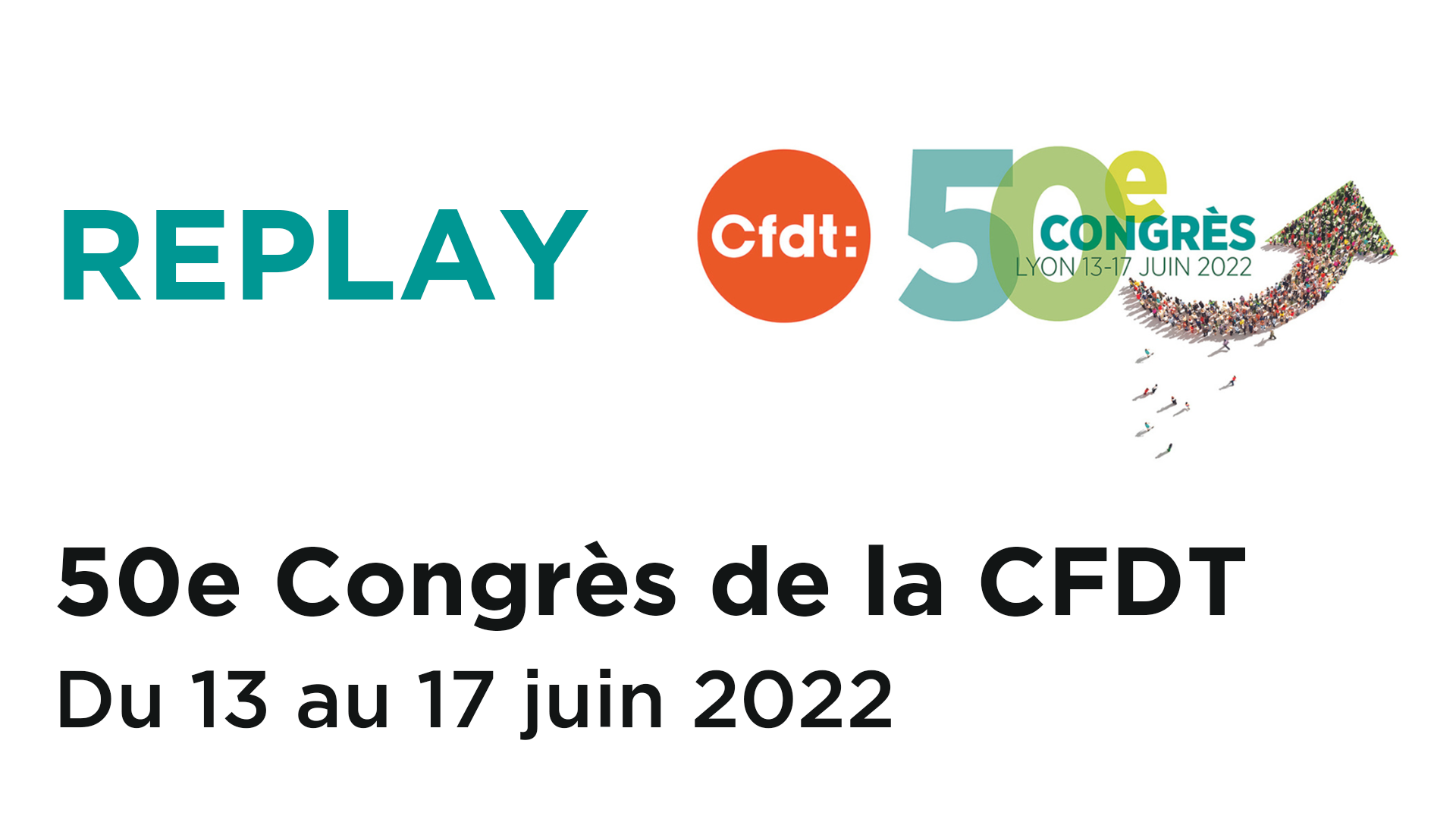 Visuel playlist replays congres cfdt dailymotion