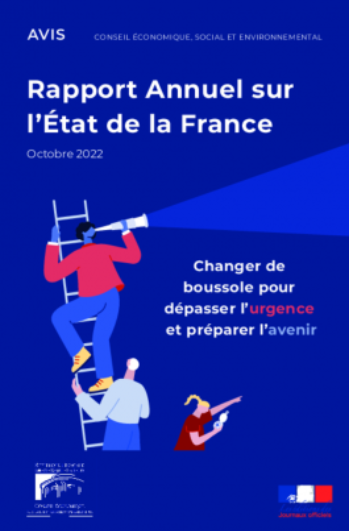 Rapport annuel sur l'état de la France (RAEF) 2022 – Changer de