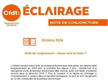Brief conjoncture octobre 2024 - retour vers le futur ?